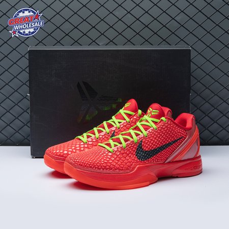 Nike Kobe 6 Protro Reverse Grinch FV4921-600 Size 39-48.5